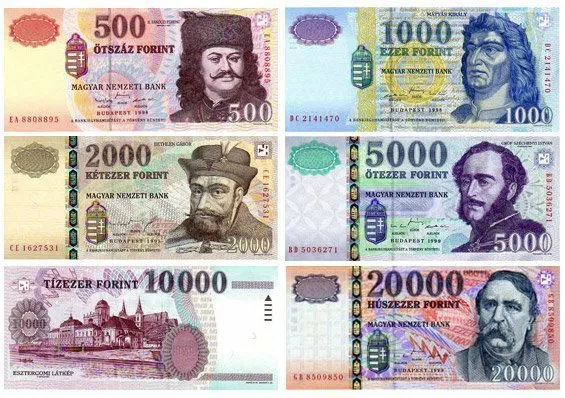 Currency in Hungary: forint notes