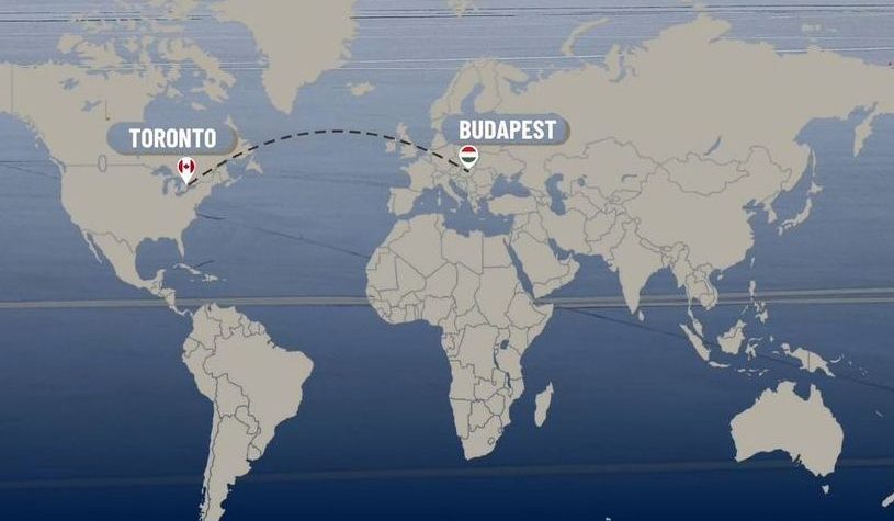 Toronto to Budapest - for dental treatment